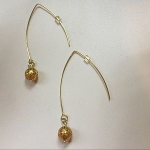 Gold Dangle Earrings
